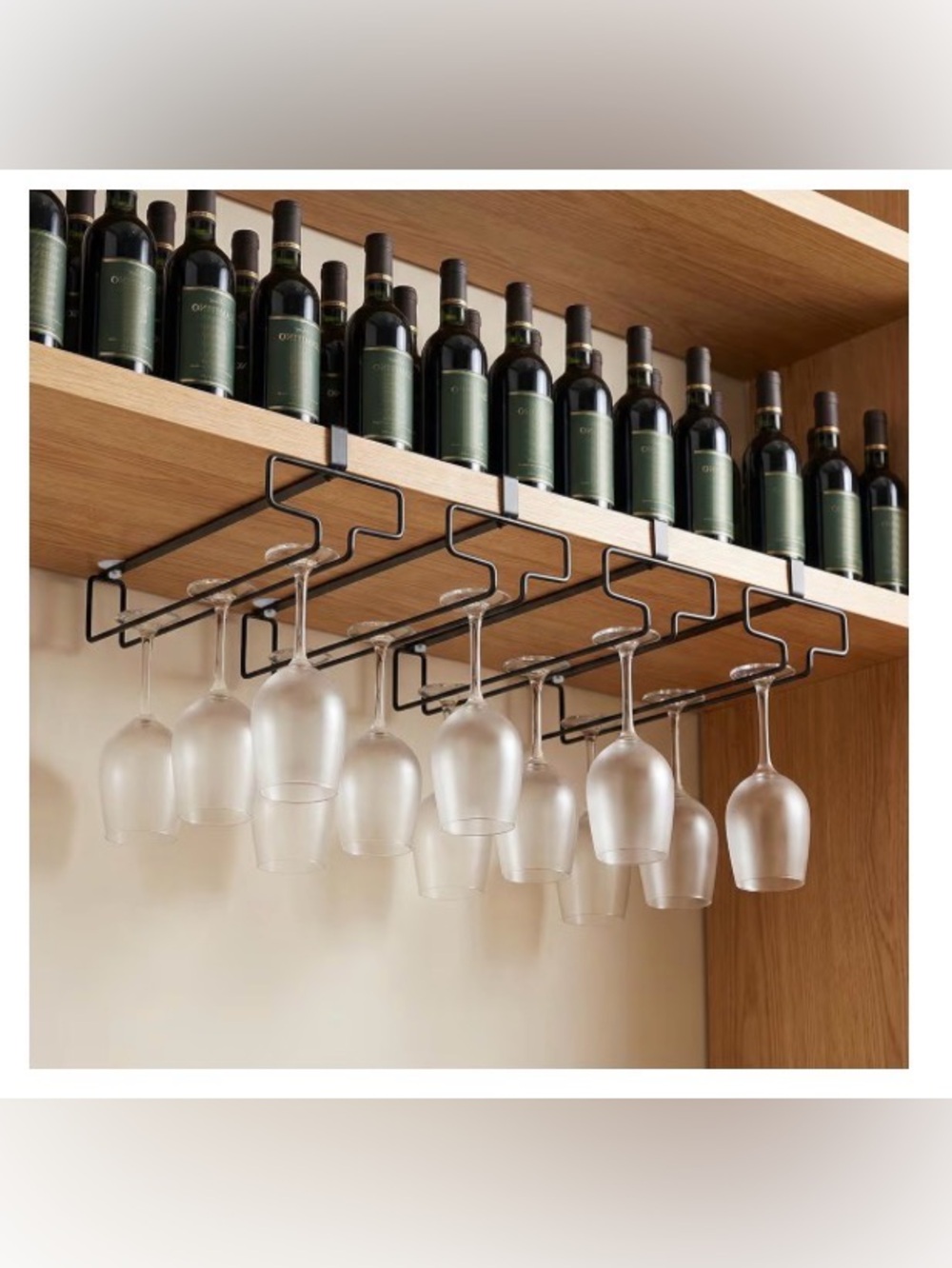 HOFURME 4 Pcs Wine Glass Holder